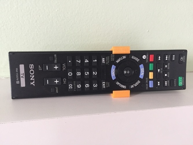 AppleTV + Sony TV remote control holder 3D Print 88529