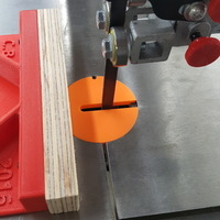 Small Pusher for Safe Cutting on your bandsaw, scroll saw, etc : - Thumbnail 3