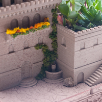 Mini Middle Eastern Villas 3-in-1 Planter - Thumbnail 3