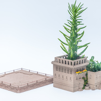 Mini Middle Eastern Villas 3-in-1 Planter - Thumbnail 7