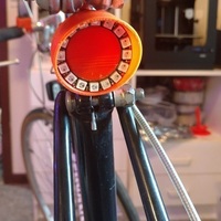 Small Trinket & Neopixel Bicycle Turn Signal Kit 3D Printing 88732