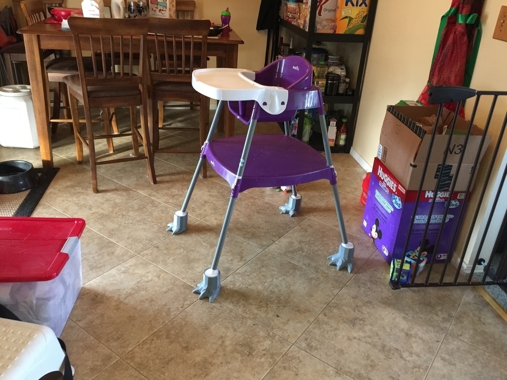 dinosaur high chair