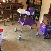 Dinosaur Feet Evenflo High Chair Risers - Thumbnail 3