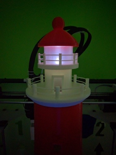 Round Base Lighthouse Model 3D Print 88791