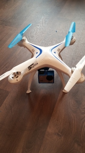 gopro / action camera holder for FX-7Ci quadcopter 3D Print 88820