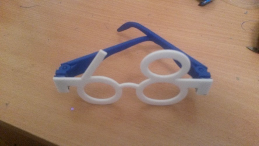 glasses for 68 independence day of Israel  3D Print 88826