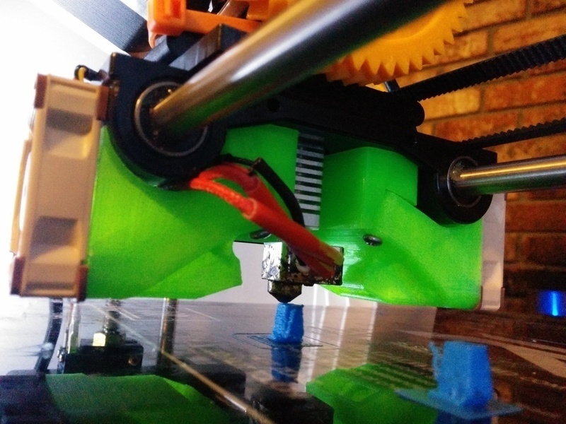 Dual fan shroud for robo3d R1+