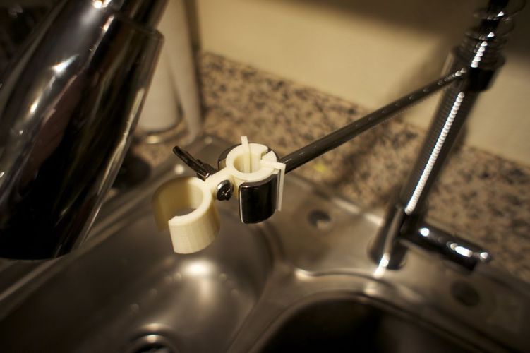 Adjustment mount for KrÃ¤us KPF-1612 faucet 3D Print 88855