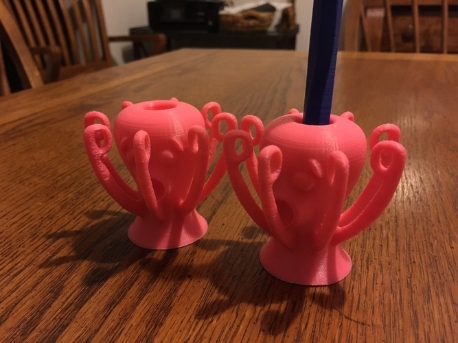 Octopus Pen Holder 3D Print 88890