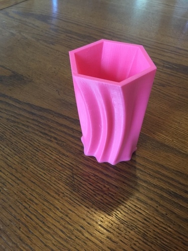 Folded Vase 3D Print 88895