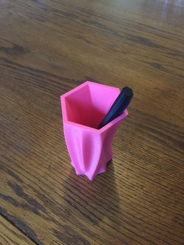 Folded Vase 3D Print 88897