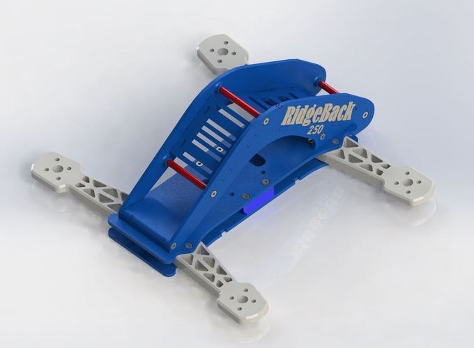 RidgeBack 280 FPV Quad Racer 3D Print 88944