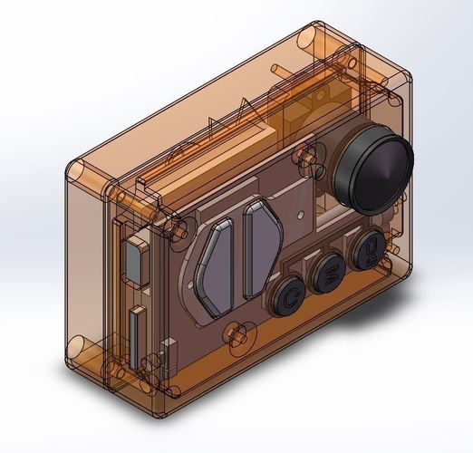 MoPro LensA (Mobius  - GoPro Conversion Case) 3D Print 88964