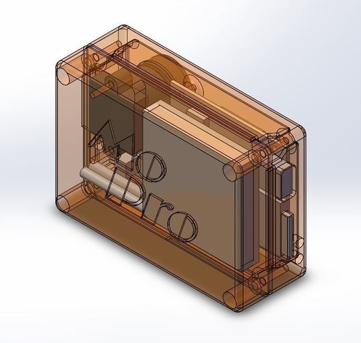 MoPro LensA (Mobius  - GoPro Conversion Case) 3D Print 88965