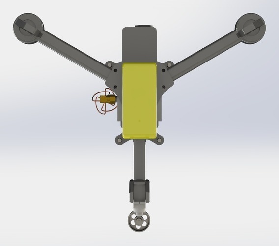 MicroTri Mini RC Tricopter (Multirotor) RchobbysUK 3D Print 89025