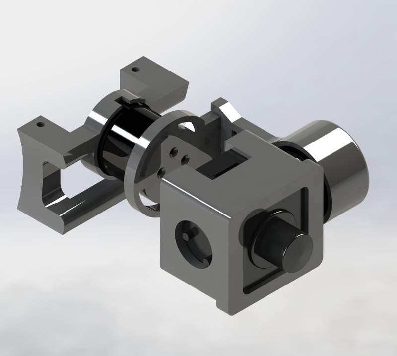 Qav 400 Brushles Gimbal for Mobius Action Cam & Boscam HD 19