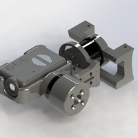 Qav 400 Brushles Gimbal for Mobius Action Cam & Boscam HD 19 - Thumbnail 2