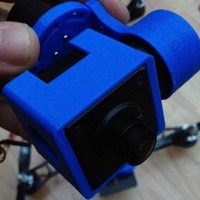 Qav 400 Brushles Gimbal for Mobius Action Cam & Boscam HD 19 - Thumbnail 6