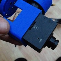 Qav 400 Brushles Gimbal for Mobius Action Cam & Boscam HD 19 - Thumbnail 8