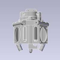 Delta / Kossel Effector with 3 Cooling fan & auto leveling - Thumbnail 4
