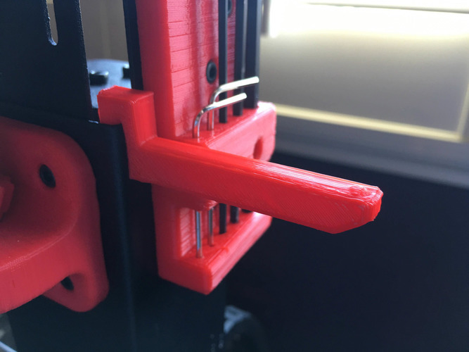 Extended Scraper Hook for Wanhao i3 3D Print 89136