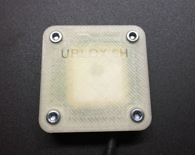 UBLOX 6H Case 3D Print 89180