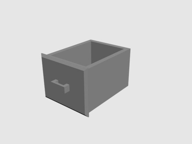 Stackable Drawers 3D Print 89271