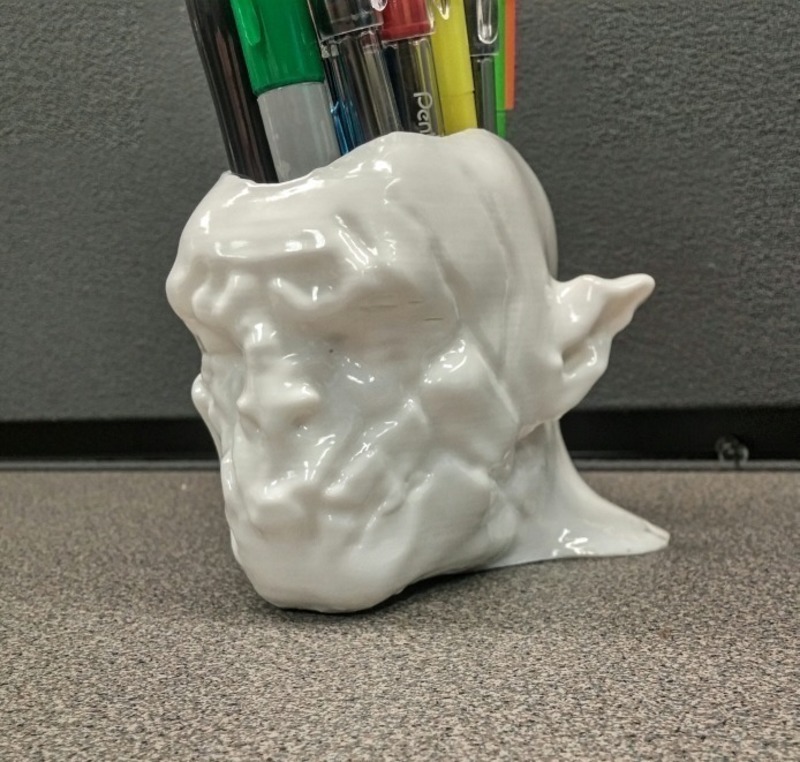 Azog The Defiler White Orc Pen Holder Plant Pot from Lord of the