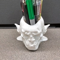 Azog The Defiler White Orc Pen Holder Plant Pot from Lord of the - Thumbnail 3