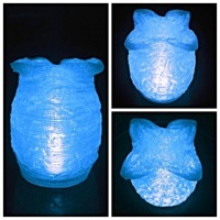 Alien Egg Open Candle Cover Light - Supports Included - Thumbnail 3