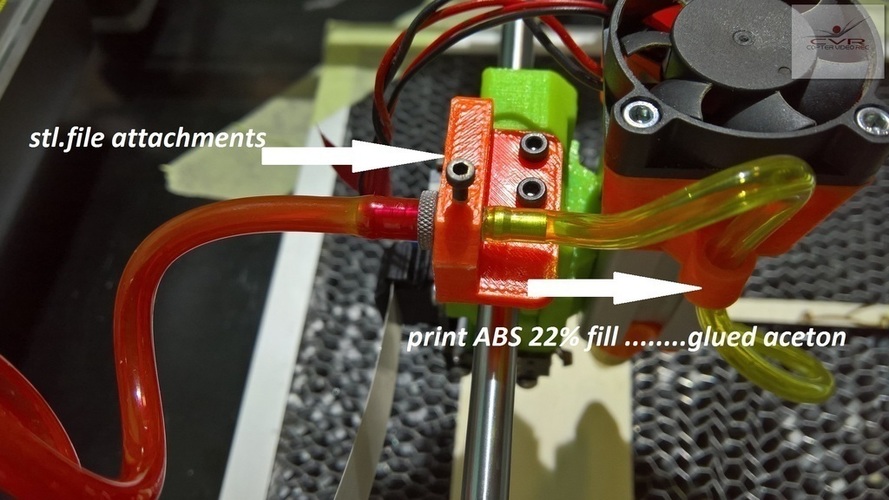 Air assist holder for Emblaser- Laser  3D Print 89364