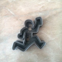 Small Orieentering runner cookie cutter 3D Printing 89405