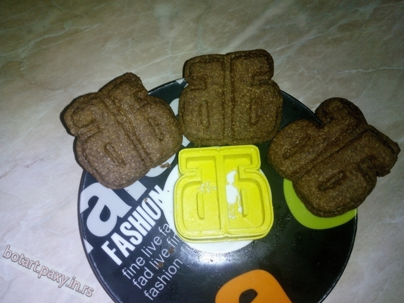 Font cookie cutter