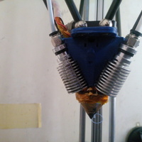 Kossel800 Diamond hotend effector - Thumbnail 3
