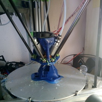 Kossel800 Diamond hotend effector - Thumbnail 4