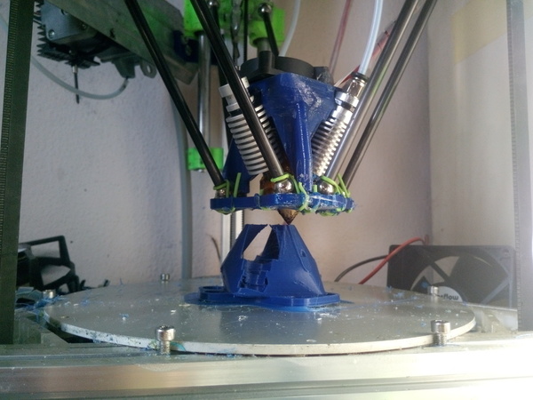 Diamond Hotend Effector Kossel800