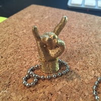 Sign of the Horns - Keychain  - Thumbnail 2