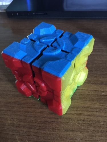 Rubik's Companion Cube "Stickers" 2x2 3D Print 89553