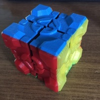 Small Rubik's Companion Cube "Stickers" 2x2 3D Printing 89553