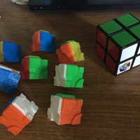 Rubik's Companion Cube "Stickers" 2x2 - Thumbnail 3
