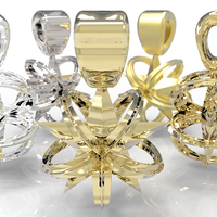 Star Christmas Necklace Pendant - Thumbnail 3