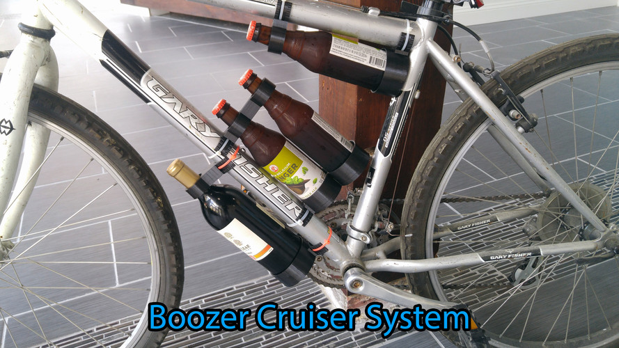Boozer Cruiser Bike Transport System 3D Print 89603