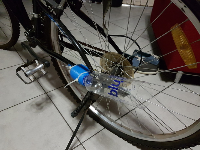 Toy Bicycle Exhaust 3D Print 89674