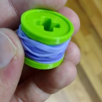 Bike wheel powered Pea-Shooter - Thumbnail 1