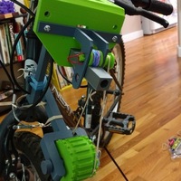 Bike wheel powered Pea-Shooter - Thumbnail 2