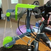Bike wheel powered Pea-Shooter - Thumbnail 3
