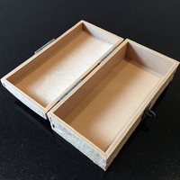 Rough Wood-effect Chest - Thumbnail 2