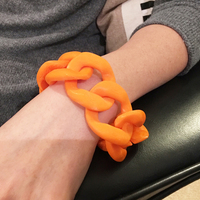 Small Link Bracelet 3D Printing 89724