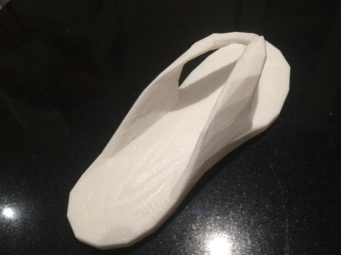 Low Poly Sandals – Ninjaflex (UK size 4) 3D Print 89786