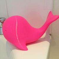 Small Pinksie the Whale© 3D Printing 89790